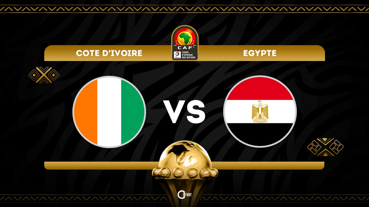 ActuFoot_'s tweet photo. 🔴 OFFICIEL ! La Côte d’Ivoire🇨🇮 affrontera l’Egypte🇪🇬 en huitièmes de finale de la #CAN2021 

Match mercredi à 17h. https://t.co/xsTatgnWs7