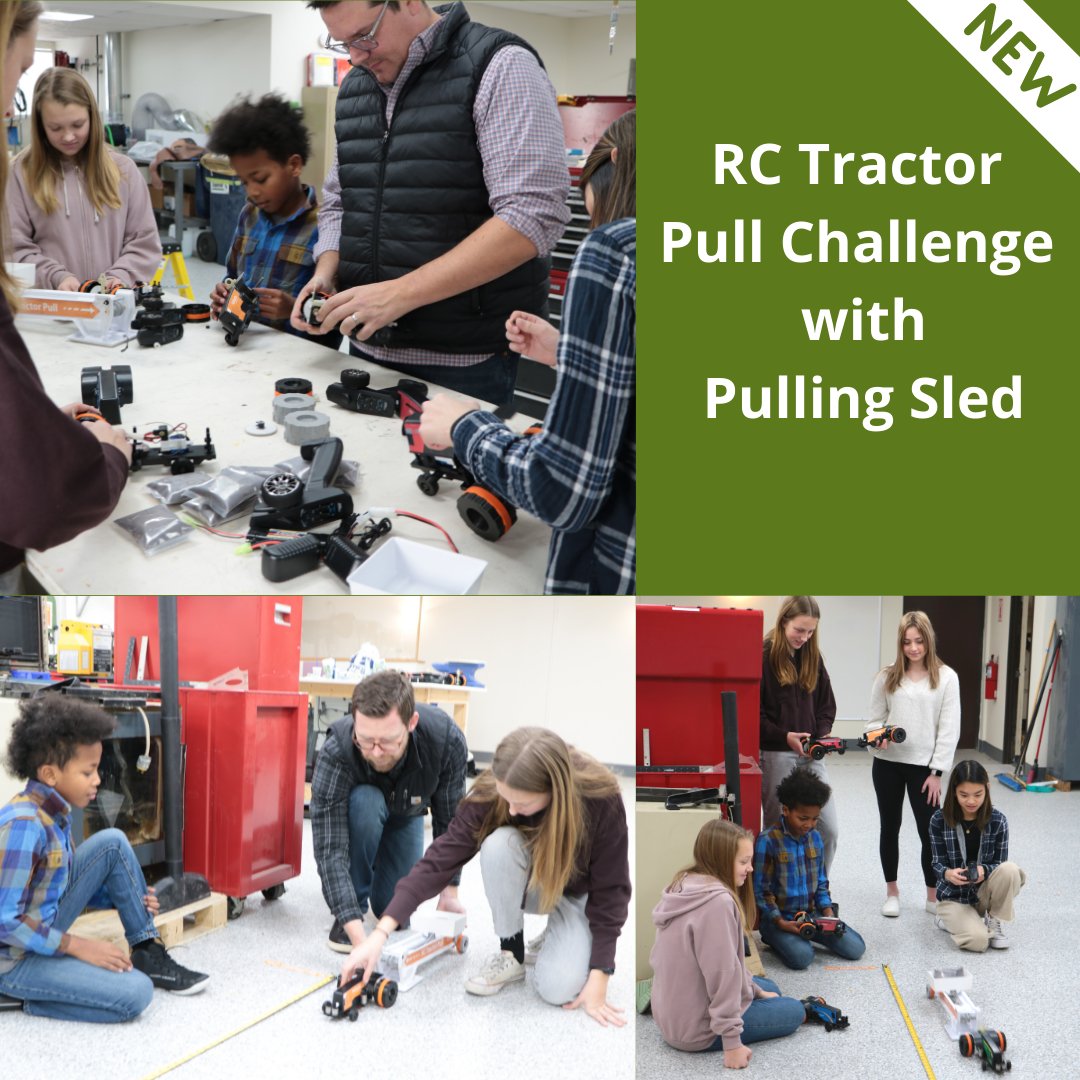RealityworksInc's tweet photo. 2022 NEW PRODUCT! Explore pulling variables, tractor systems and structures, and STEM concepts while fostering soft skills with the RC Tractor Pull Challenge kit. https://t.co/xSqJN5jWkY
#rctractor #softskills #STEM #tractorpulling #CTElife https://t.co/SEsxRuCmNp