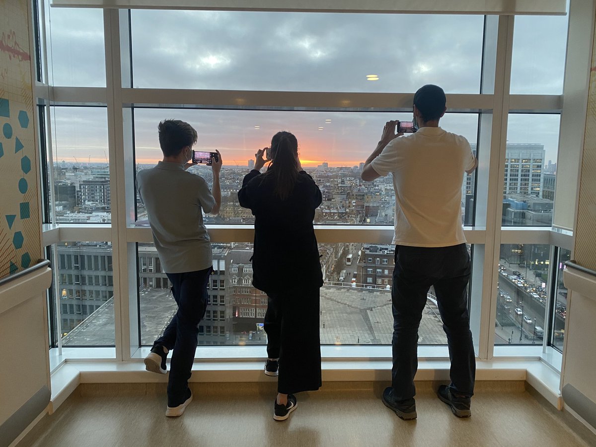 If you work at <a href="/uclh/">UCLH</a> you will understand the little bit of happiness this view brings to end of your working day. A time to take a breath, reflect &amp; unwind from the chaos! #MyTeam #DreamTeam #Wellbeing <a href="/RDTherapies/">Ross Drillingcourt</a> <a href="/JessieDrinkwat/">Jessie Drinkwater</a> <a href="/physionick93/">Nicholas Kondakis</a>