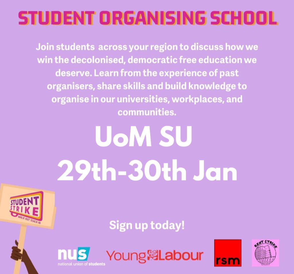 UoM Rent Strike 2023 tweet media