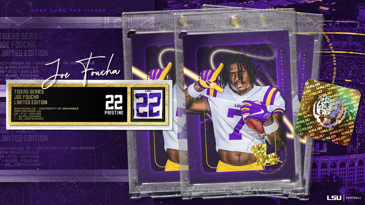 LSU Football tweet media