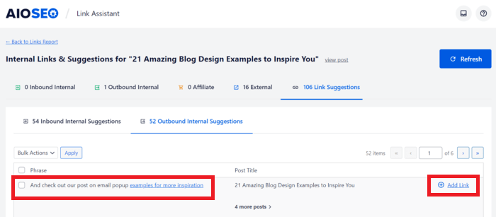 syedbalkhi's tweet photo. Want to improve your SEO ranking?

Then you're going to love this!

My team @aioseopack has built a powerful Link Assistant for WordPress.

It shows you link opportunities so you can add internal links to your top pages (1 click).

https://t.co/fqMlIper9H

Here's how it works 👇 https://t.co/00LCPwuDBZ
