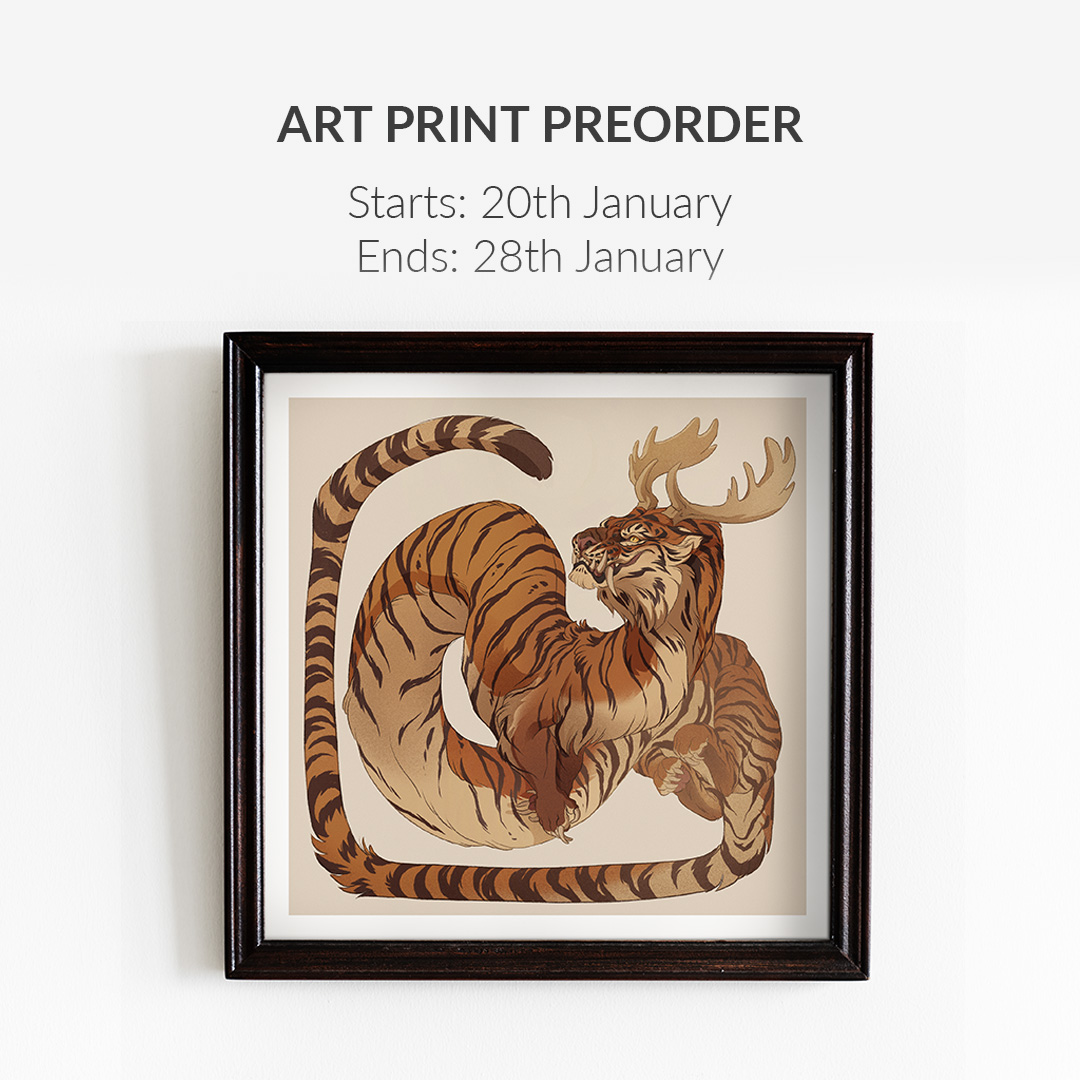 Print preorder is officially OPEN! All the informations are in the form -> https://t.co/ogeqdOGg9A There is 20% DISCOUNT for orders above $150; you can purchase with your friend and save some money! There are 51 designs in various sizes to choose from 