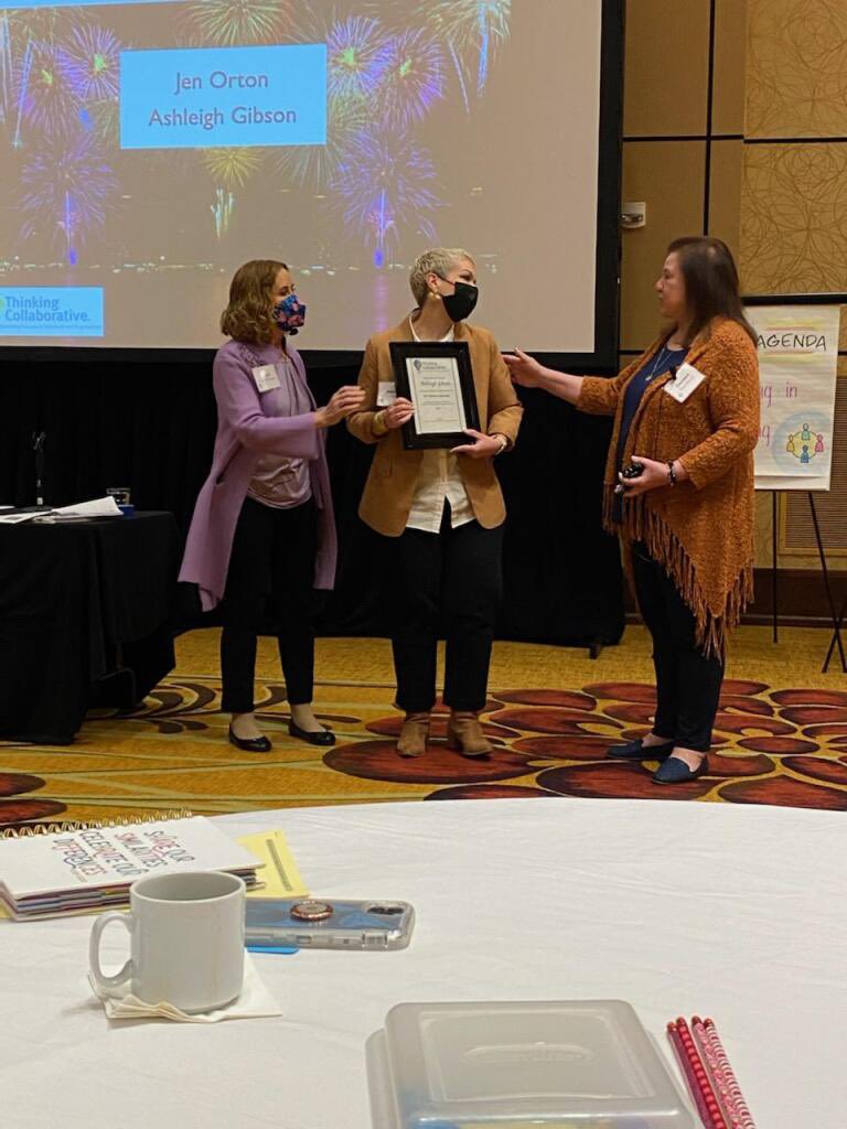 We could not be more proud of our very own @AshGib81 for being named as one of two Cognitive Coaching training associates internationally for 2021. Ashleigh is an amazing trainer and coach. We are so lucky to have her on our team. Congratulations! @Think_Collab
