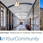 Infrastructure upgrades to the Levin U.S. Courthouse in Detroit were completed with energy-efficient designs to help reduce operating costs. Learn more: https://t.co/CxXUrjpoVW 

#GSAinYourCommunity #Green 