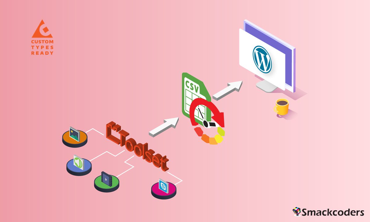 smackcoders_wp's tweet image. Do you look for a #plugin to import data to your advanced site built using #Toolset? WP Ultimate #CSVImporter is fully featured for #ToolsetTypes. Import data into Custom Fields, Custom Post Types, & Custom Taxonomies from a CSV/XML file. Give a try now👉 smackcoders.com/wp-ultimate-cs…