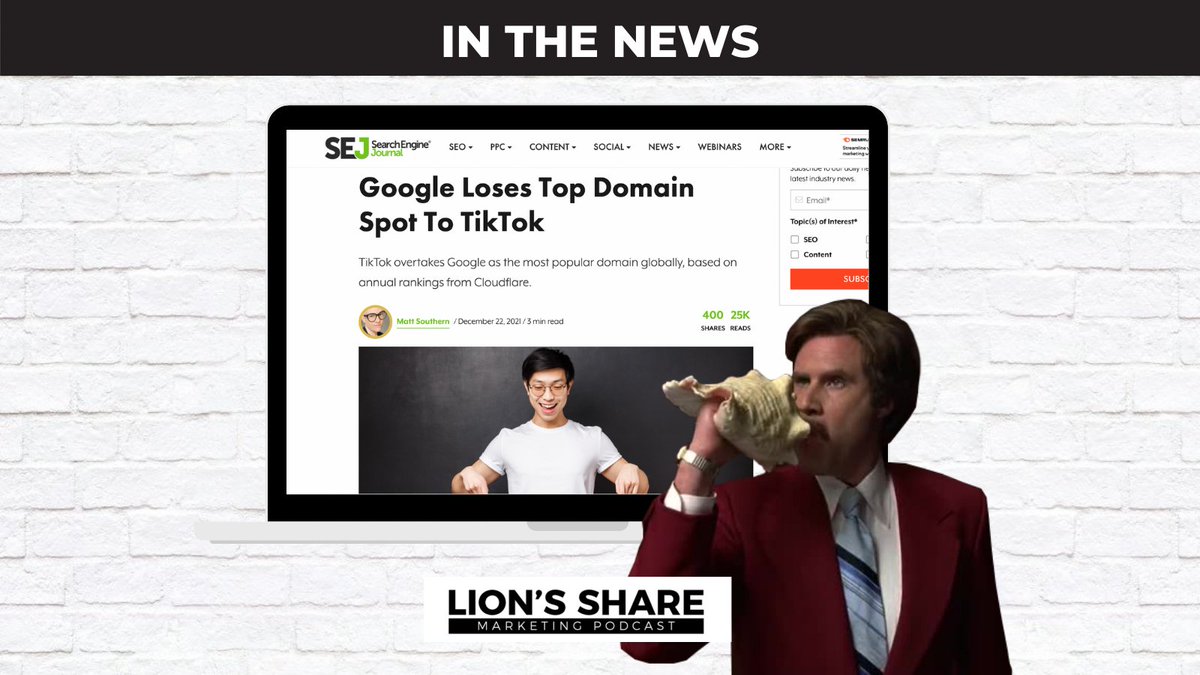 LionsSharePod's tweet photo. Cloudflare reported that TikTok dethroned Google to become the most visited website of 2021.

While TikTok still has a long way to go in becoming the top social media platform, these rankings suggest that its users are among the most active. 

https://t.co/chO17abw2V https://t.co/6IDSEZRBpa