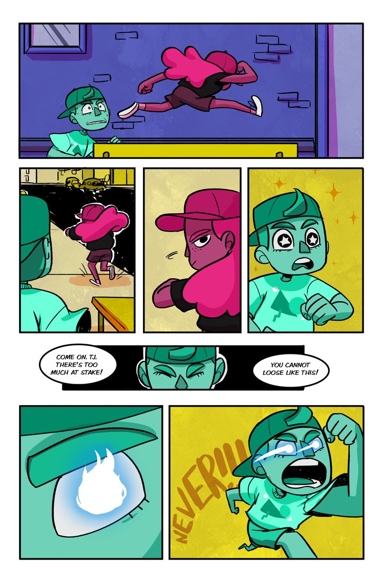 I spent the 2000s reading through comics on Deviant Art and independent hosting sites but I didn't make a webcomic until college. My first comic "Ellen" is forever unfinished and abandoned. I also made some short story comics until one of my short comics became a Webtoon https://t.co/3JIo0Y4fua 