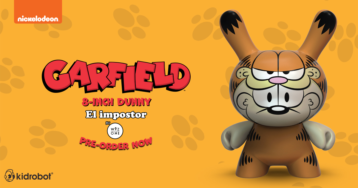 Kidrobot's tweet photo. PRE-ORDER NOW! Don't miss out on this Limited Kidrobot Exclusive From Seville-based WuzOne Kidrobot's Garfield Odie El Impostor 8" Dunny Art Figure features a flocked Garfield union suit. https://t.co/SVzmpfubRu Exclusive. #wuzone
@tristaneaton
https://t.co/bpQJxs9YXQ https://t.co/EKj5ekXpcd