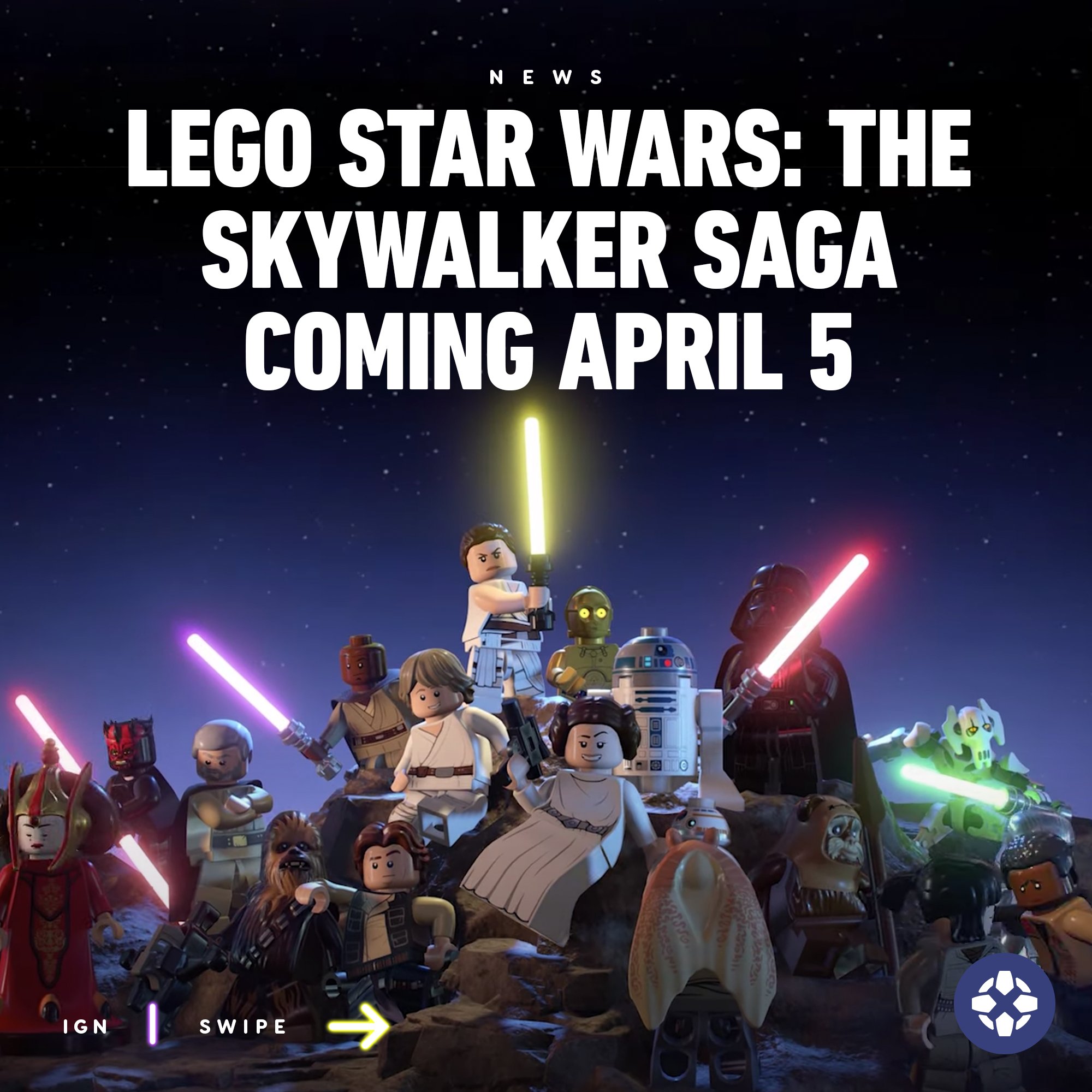 LEGO Star Wars The Skywalker Saga NEWS: Characters + Vehicles