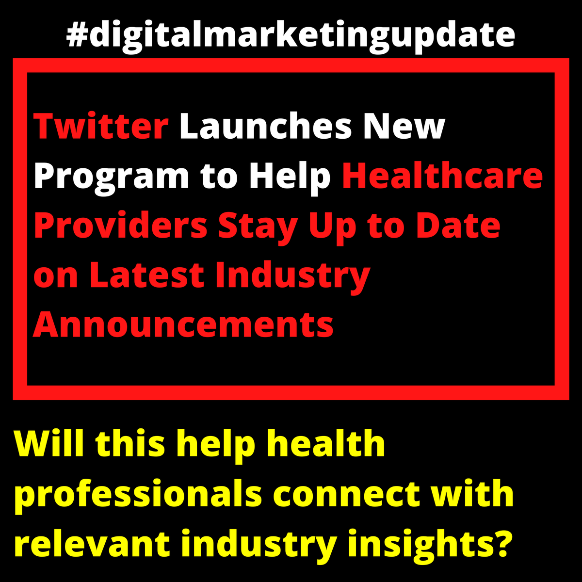 ADOHOLICS1's tweet photo. Twitter’s looking to increase the use of the app for connecting health professionals with relevant industry insights via a new partnership with Publicis Health Media (PHM)....
Read more on:
https://t.co/F4KTGfZEZu

#addoholics #webdesign #graphicdesign  #digitalmarketing https://t.co/aGz9O2FiJe