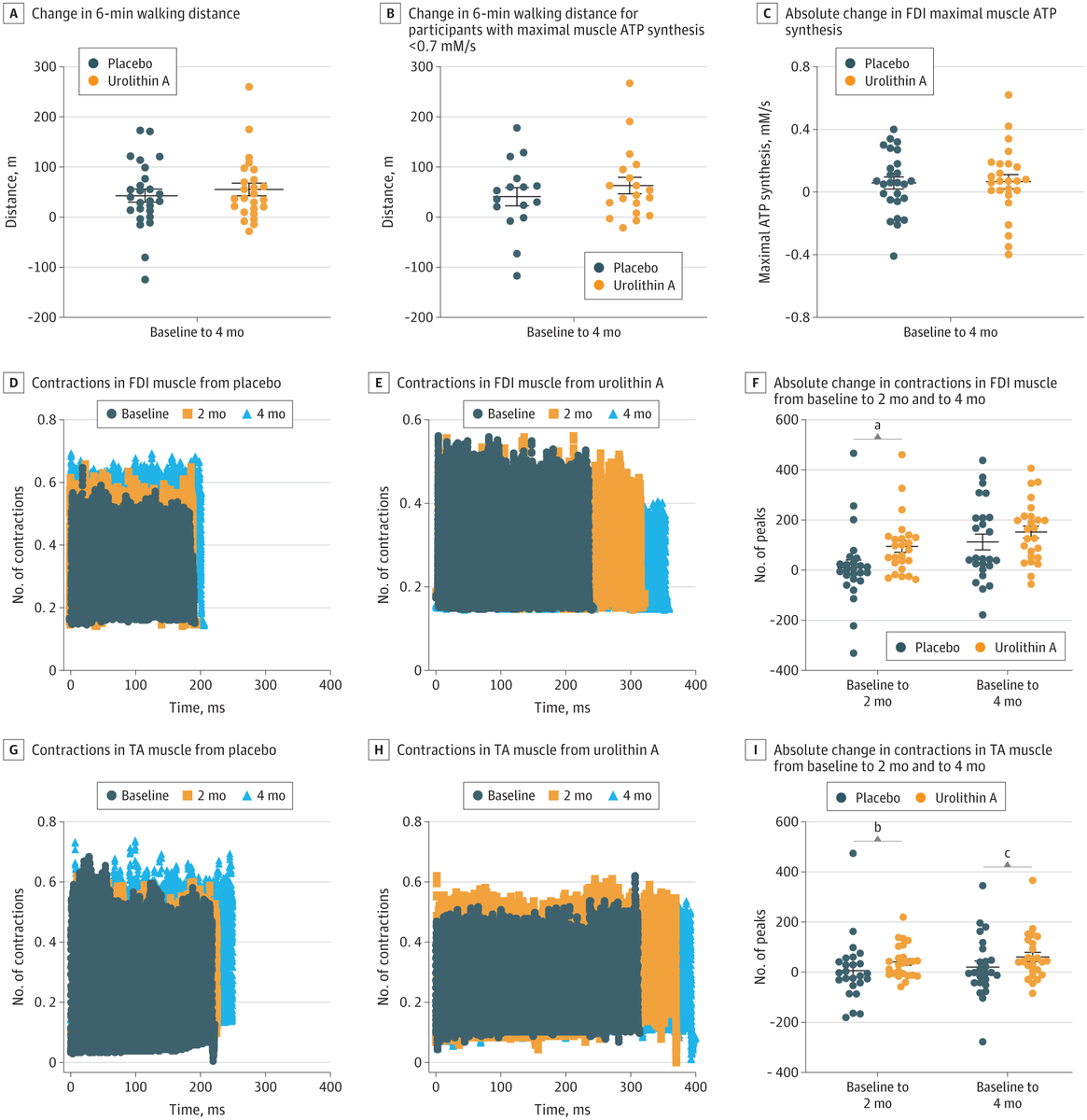 JAMANetworkOpen's tweet photo. Randomized trial finds the gut microbiome metabolite urolithin A enhanced muscle endurance and improved mitochondrial health in older adults. Study highlights potential role of mitophagy activation to improve muscle health. https://t.co/oIBaA3nmsD https://t.co/t6fgnMioFl