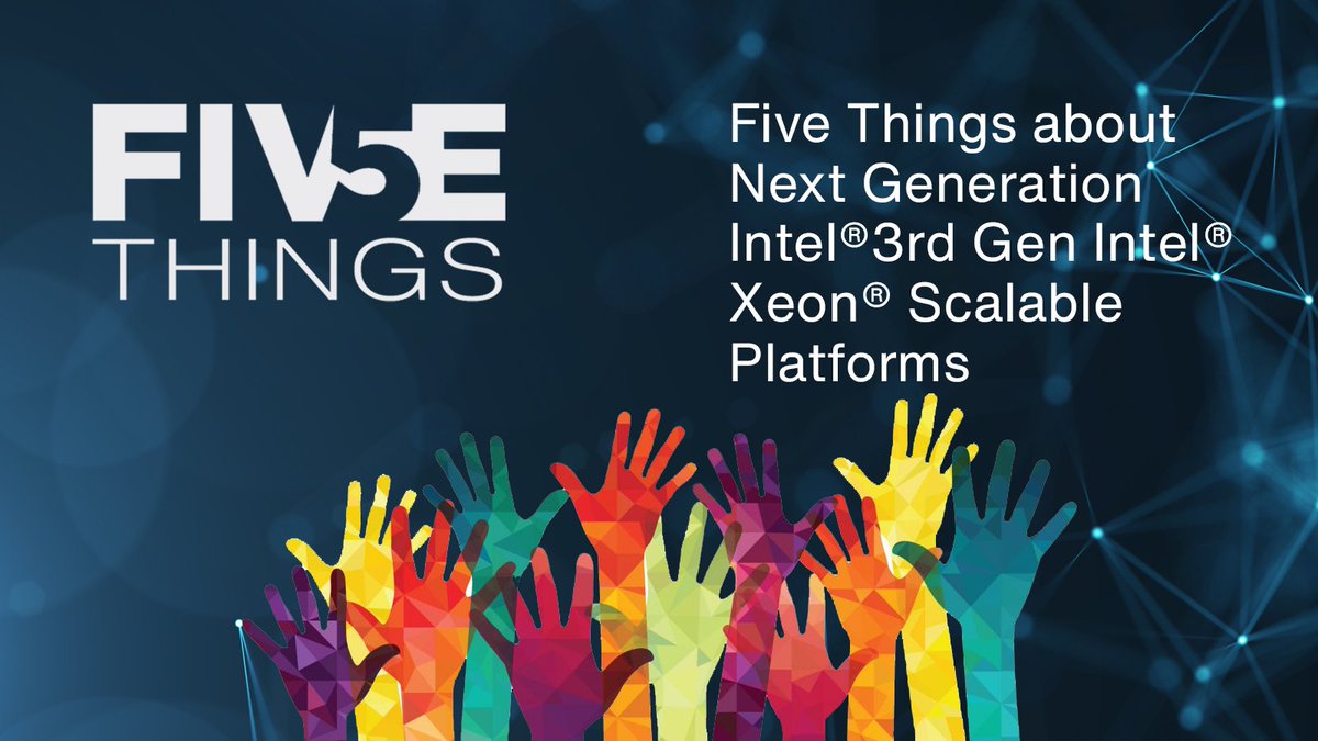 dataon's tweet photo. The next generation of Intel® technology has arrived. Designed for any workload, anywhere — here's five things to know about about 3rd Gen Intel® Xeon® platforms #xeonscalable #HCI #SelectSolutions https://t.co/vn3zPvFgiV https://t.co/dr4KbTQNOX