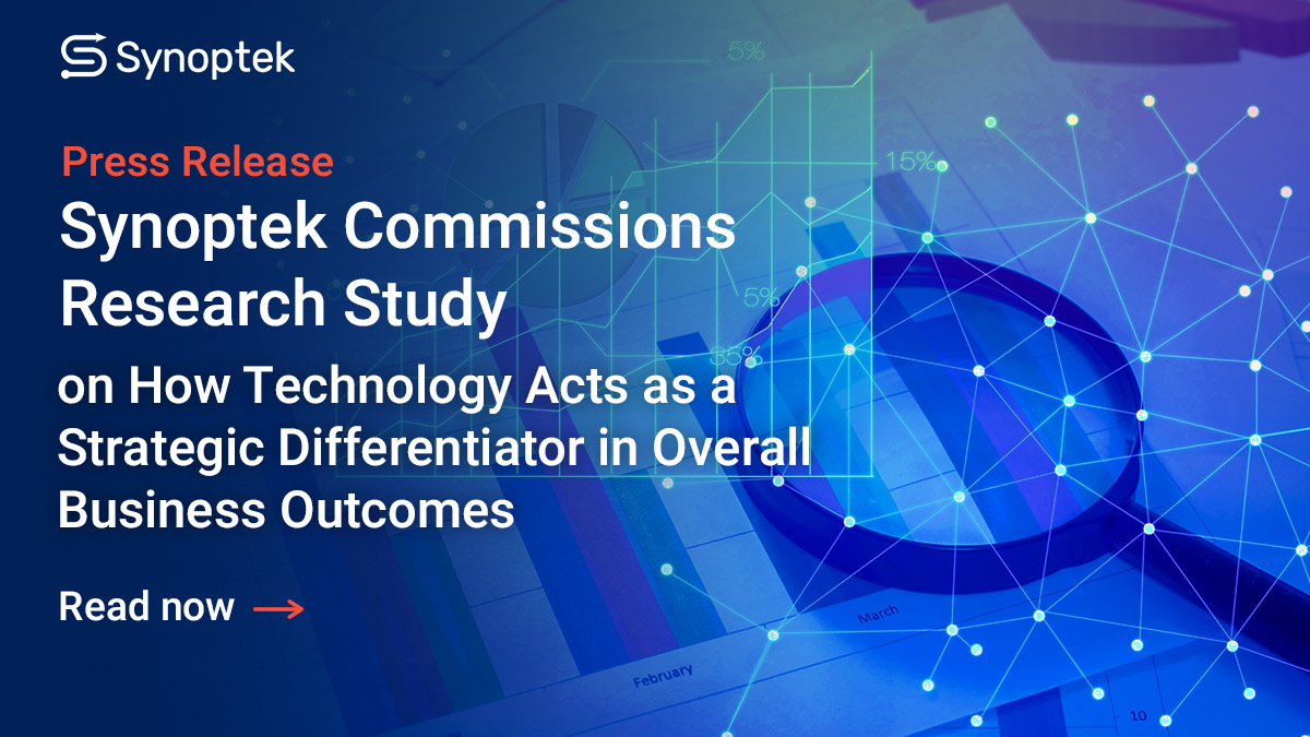 Synoptek's tweet image. #Synoptek commissioned a benchmark #study to determine the results achieved by organizations by leveraging #technology.
Read Now: snptk.co/3IngUlW