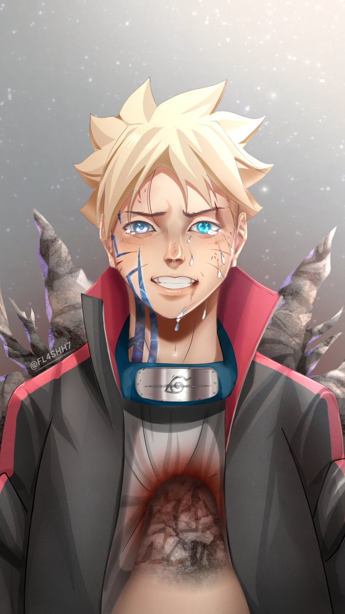 Fl4shh7's tweet photo. Please take care of our family for me... thank you brother.

#BORUTO #Borutochapter66 #NARUTO #kawaki #Fanart https://t.co/wYG2McvEx2