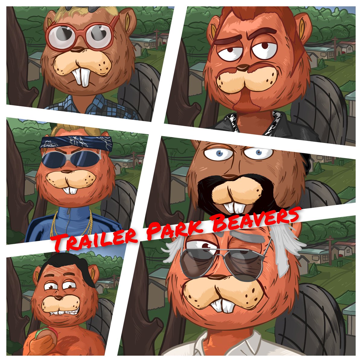 Our Party Lodge has been reveled! 👀

The lucky ones who mint one of these Trailer Park Beavers have a seat of the table to help plan an EPIC annual GCBC get together.

<a href="/MSmithBubbles/">Bubbles</a> <a href="/realrobbwells/">Robb Wells</a> <a href="/PatRoachRandy/">Patrick Roach</a> <a href="/garyvee/">Gary Vaynerchuk</a> #NFTdrop #nft #NFTProject