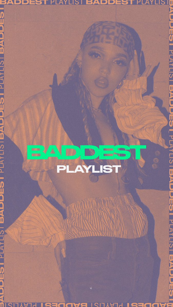 BaddestPlaylist's tweet photo. ✨Playlist update✨ We got 14 big-tunes tunes for you ⚡️The Cover this week makes @FKAtwigs check out her song „darjeeling“ with @JorjaSmith and @unknwnt9  ☄️ Have a great day. Link in Bio!
#baddest #baddestplaylist #reggae #dancehall #afrobeat #hiphop #ukrap  #spotify #playlist https://t.co/His1vYMeLF