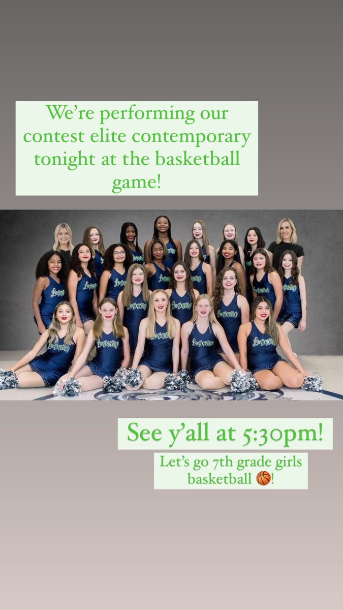 Let’s go!!!!! <a href="/WLladywolves/">West Lake Middle School Girl’s Athletics</a>