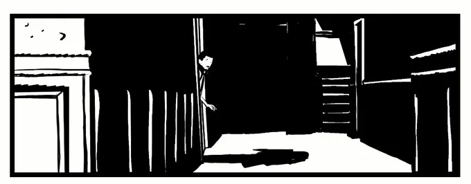 i really do love the editing and the redrawing process of making books, i feel like i get a second chance. But sometimes you have to kill your favorite panels. This one didn't make the cut. (also-editing stage always reminds me why i work digital!) 