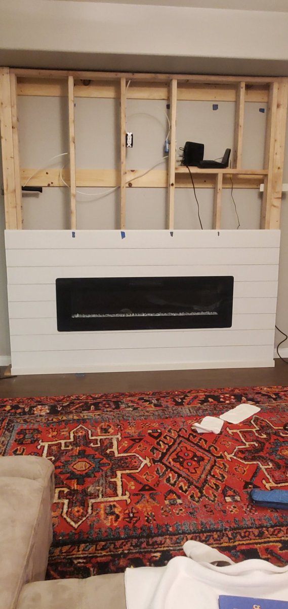DjLemon's tweet photo. @HomeDepot NEED HELP!! 
Was working on a project bought 2 packs of the 10 pack .375 × 6" by 8ft mdf primed shiplap. 1 pack was great the othet pack was damaged shiplap. They are sold out online... can you help https://t.co/RtAHJjNehr