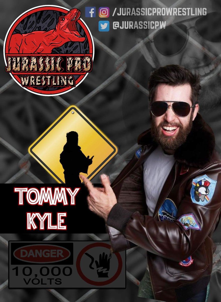 JurassicPW's tweet photo. The Top Gun of British Wrestling Tommy Kyle will be returning at #SystemShutdown after an impressive victory over Nino Bryant at Life Found A Way who do you want to see him face on Sunday 13th of Feb?
🎟 https://t.co/2oDdXbKNb3 https://t.co/o5uOc2rXxu