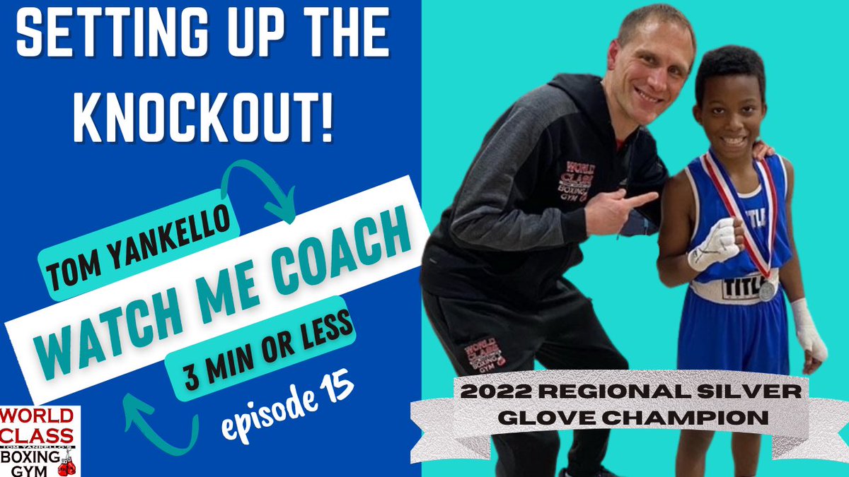 TomYankello's tweet photo. How To Set Up the #KNOCKOUT! Watch Me #Coach episode 15. I show you how to use #jabs, lead hooks, a #feint, and a speed change to set up a knockout rear hand and a lead hook. #boxinglesson #boxingdrill #boxingteacher #boxing #boxingsecrets #tomyankello
https://t.co/hMUO5qMeCq https://t.co/rxJnwd7Pj6