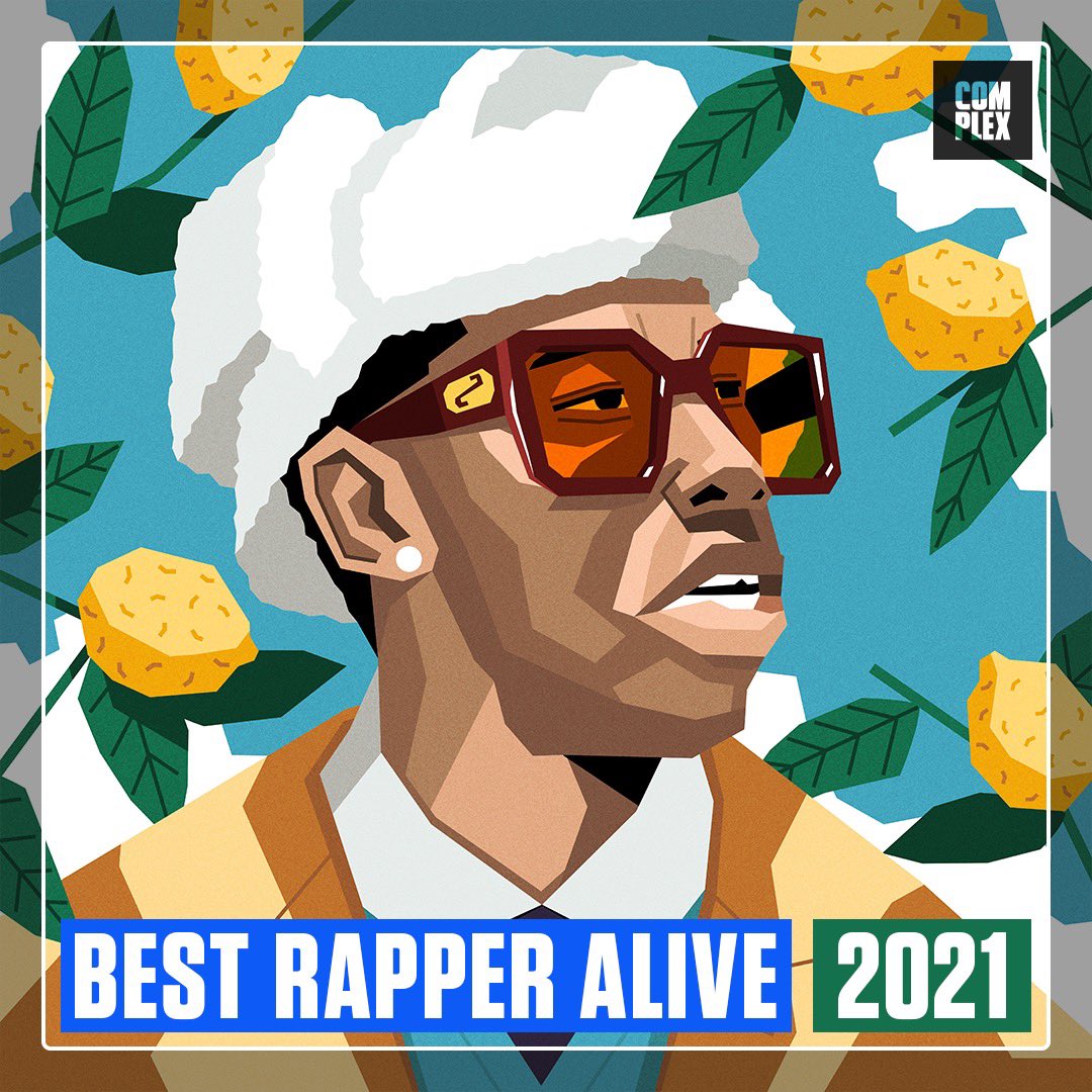 🏆Announcing 2021’s Best Rapper Alive… <a href="/tylerthecreator/">T</a> 🏆

See what we had to say about this year’s pick ➡️ bit.ly/3KvyFBa