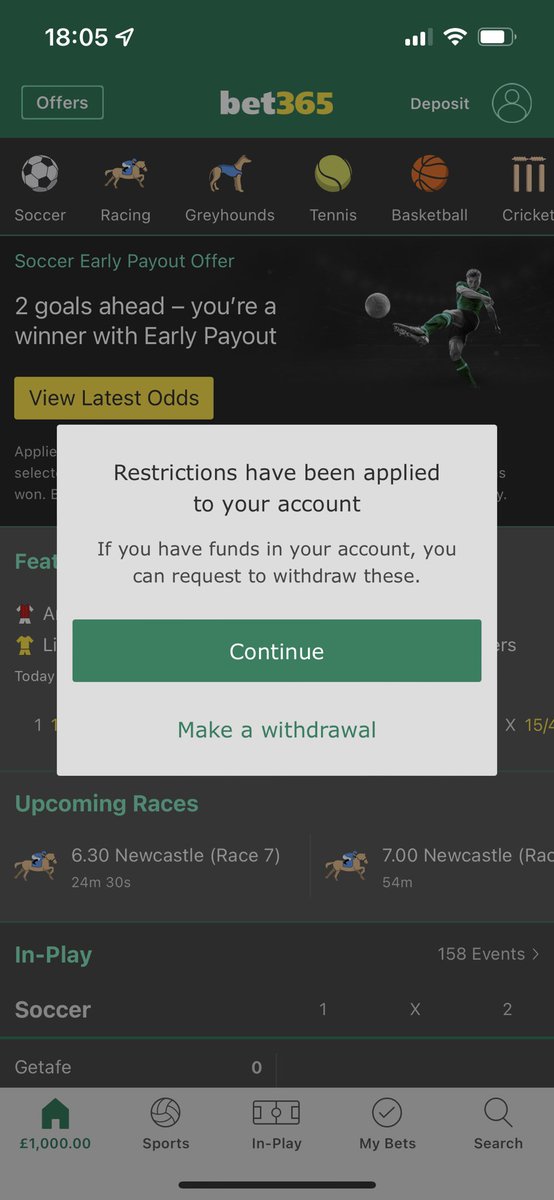 bet365 Account Restricted or Suspended? Why and What to do Next. cocogarage.jp