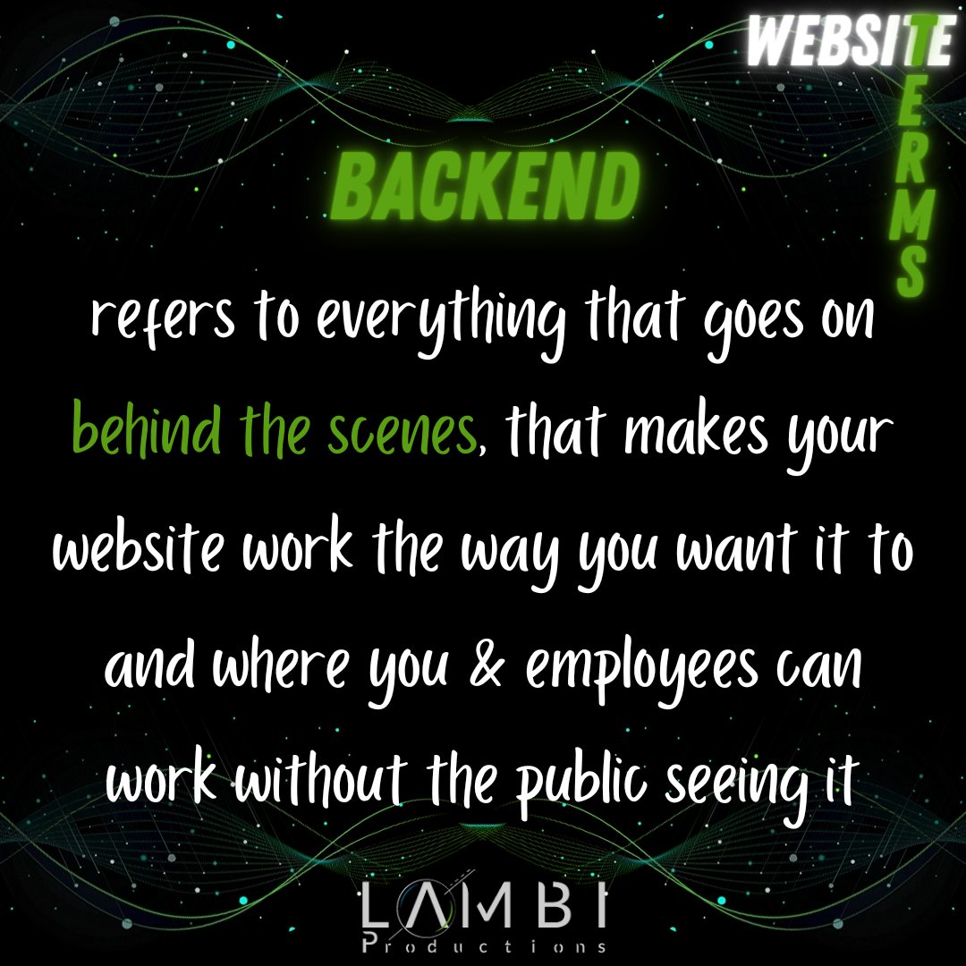 Lambi_Pro_08's tweet photo. You want to be able to work and monitor your staff on their duties involving your business and website π€... so this is the best place for you to achieve that, without the public seeing your inner workings π€©!
#webdevelopment #videoediting #webterms https://t.co/jEHqh6VXrL