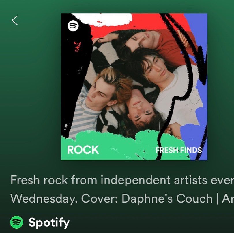 modern_nun's tweet photo. We’re on @Spotify’s Fresh Finds Rock Playlist this week🥰🍯 https://t.co/F9I49YDgwt