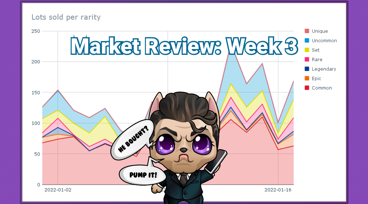 BlockchainCutie's tweet photo. Cutieland's market showed great potential last week. 

https://t.co/XbBA8qXCOd

What do you think might be this week's trends?

#Play2Earn #BlockchainGaming #NFTGame https://t.co/D1XwIHqXk2