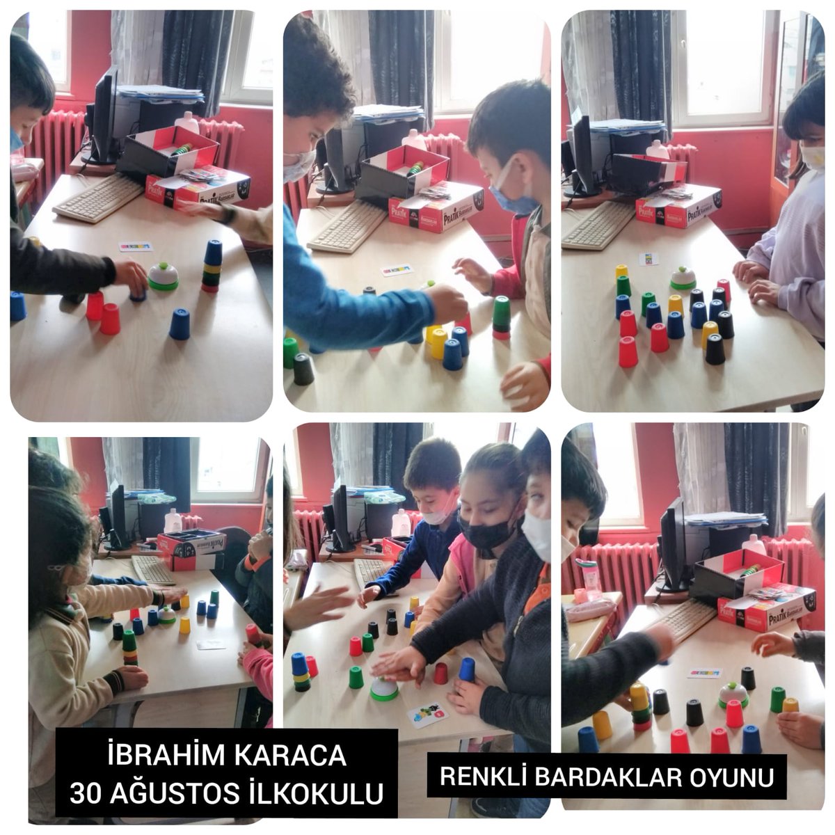 iibrahimkaraca's tweet photo. Haydi Gel Oyun Oynayalım eTwinning projesi kapsamında 2-D sınıfı öğrencilerimiz Renkli Bardaklar oyununu oynadılar.
@30_Agustos_io @bafra_mem
@mehmetalikatip1 @samsunmem
@eTwinningDestek @tretwinning https://t.co/gA5Bk3pTIV