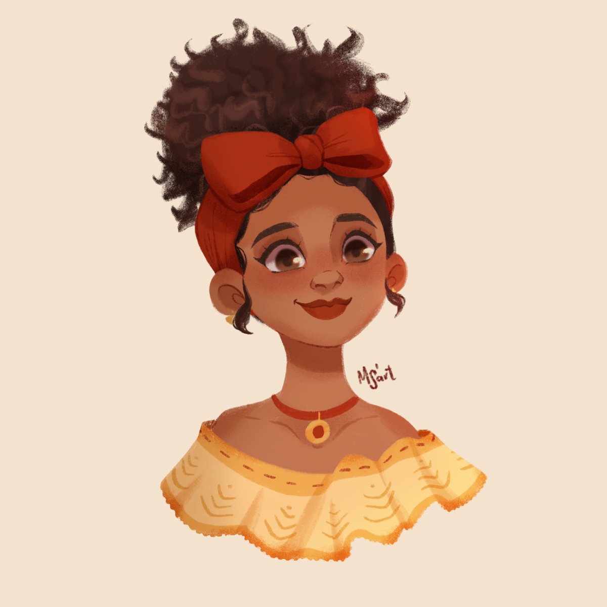mariassart_'s tweet photo. Dolores Madrigal living rent free in my mind ✨🧡🥺 https://t.co/pNa5hSBaz1