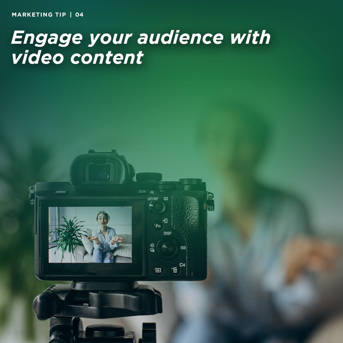 Embrace video in your marketing to engage customers and increase revenue! For more marketing tips, trends, and your most frequently asked questions, sign up for our Newsletter, today: bit.ly/3qznJt2