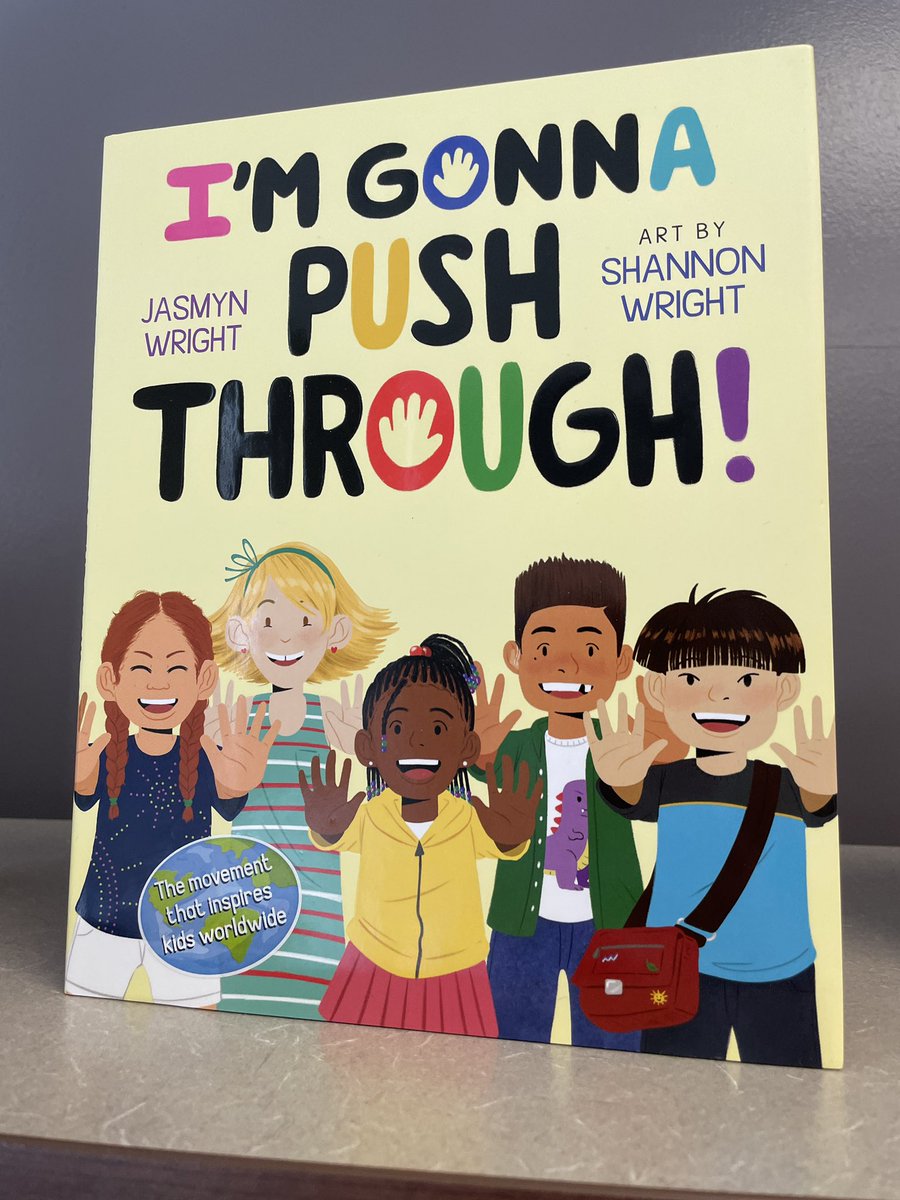 Giving the gift of books to our <a href="/WestBlvdElem/">West Boulevard Elem</a> staff. Every classroom got a copy of I’m Gonna Push Through. It’s a timely mantra. Thank you for the book rec, <a href="/TorieClark5/">Torie Clark</a> !