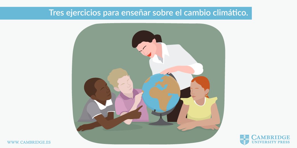 CambridgeEngSP's tweet photo. 🌍 ¿Cómo enseñar y concientizar a los alumnos en clase sobre el #CambioClimático?
Te compartimos en este post tres actividades útiles para ponerlas en práctica para niños, adolescentes y adultos.
#Cambridge #Efemérides #blogCambridge #sostenibilidad

https://t.co/PDP5ANDttr https://t.co/ULS6zAnjK3