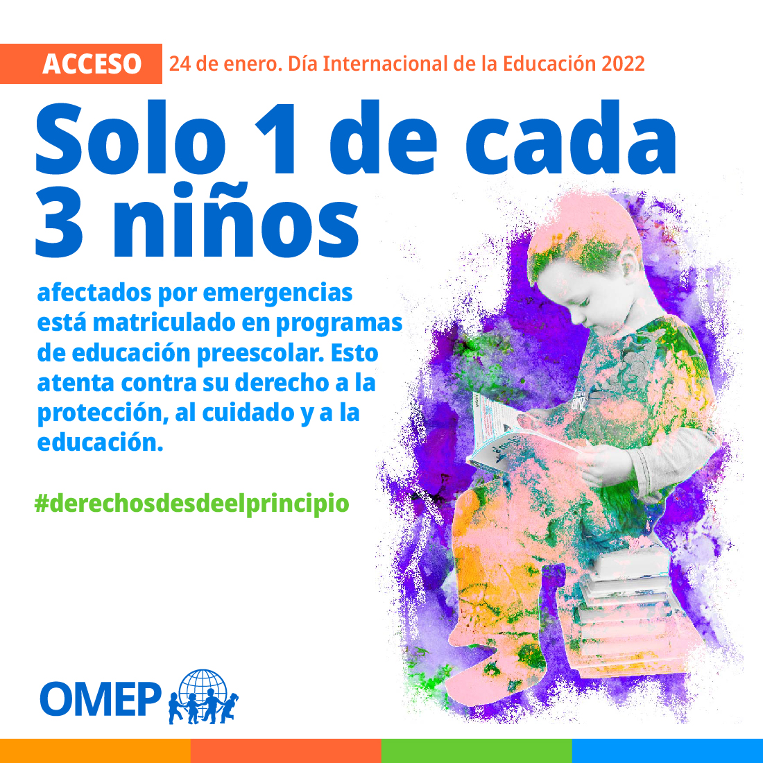 La insuficiencia de centros de educación y cuidado y el redireccionamiento de fondos públicos a otras áreas debido a la pandemia, profundiza el estado de vulnerabilidad de las infancias y aumenta las desigualdades educativas existentes.
#derechosdesdeelprincipio
#díadelaeducación