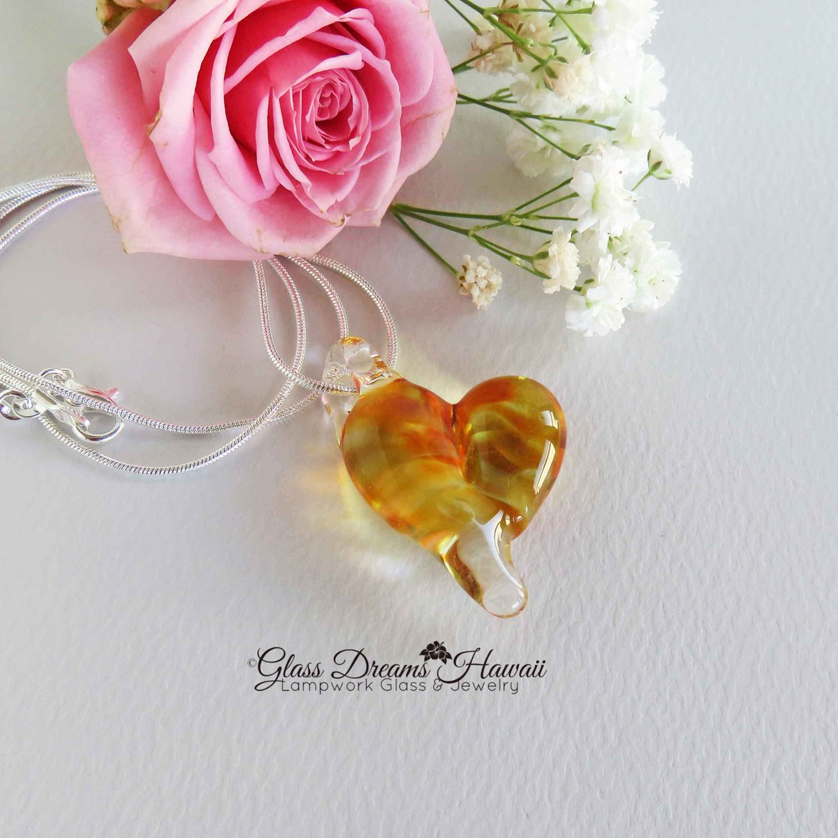 GlassHawaii's tweet photo. Excited to share the latest addition to my #etsy shop: Free Form Glass Heart Necklace #boroglassheart #Valentineheart #romanticheartnecklace #handmadelampwork https://t.co/p0VHZz5UpK https://t.co/PXhG6vdzje