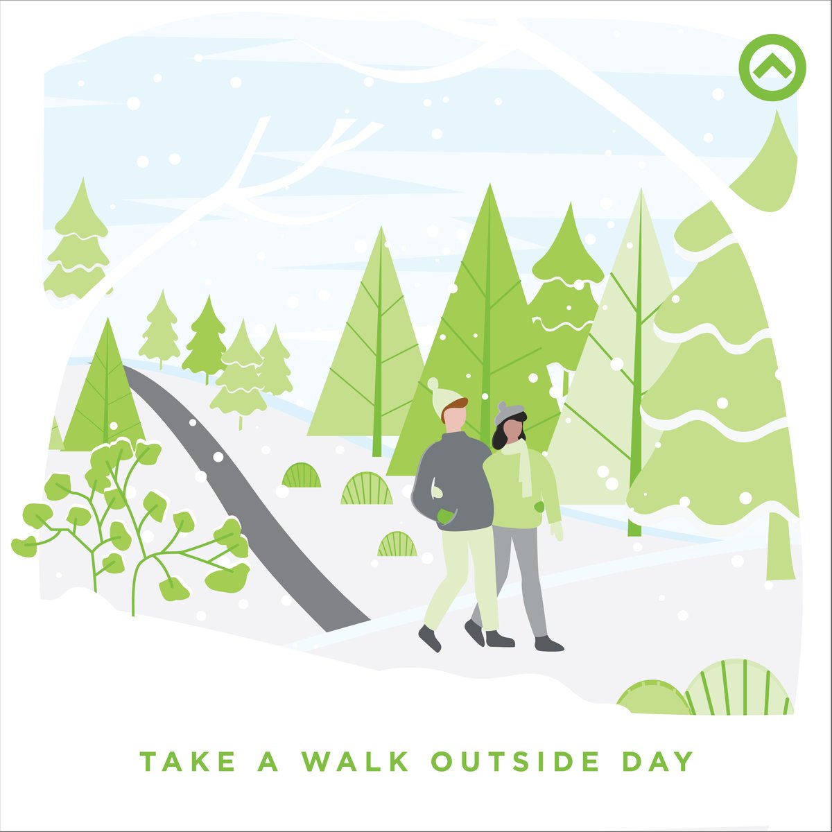 NorthAgencyCA's tweet photo. Today is "Take a Walk Outside Day", which we think is a great excuse to take a break from our chairs and our screens and enjoy the snowy scenery (on a balmy -24ºC day no less)!

#NorthCreative #northagencyca #yellowknifebusiness #graphicdesigner #marketing #illustration https://t.co/eNYiZd4xTX