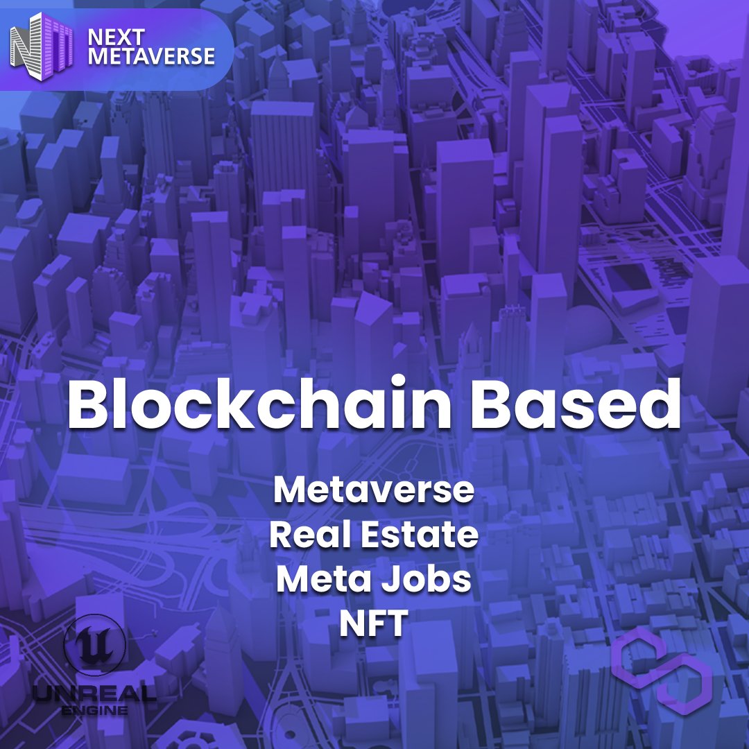 nextmetaverseio's tweet photo. #metaverse #nextmetaverse #nft #blockchain #polygon #matic #realestate Coming Soon! https://t.co/E4dPqYqeaA