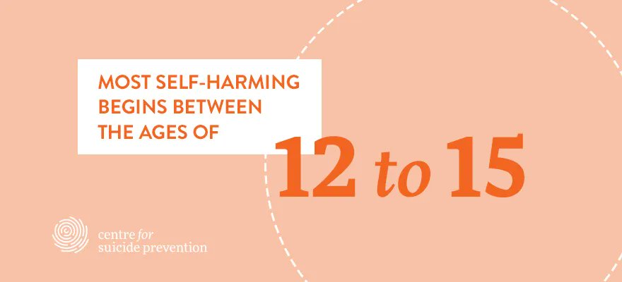 cspyyc's tweet photo. Young people self-harm significantly more often than adults, and self-harm can sometimes be associated with increase suicide risk. It’s important that people who self-harm are asked about suicidal thoughts. https://t.co/fxJXRcGF7C https://t.co/ceS42ynhqz