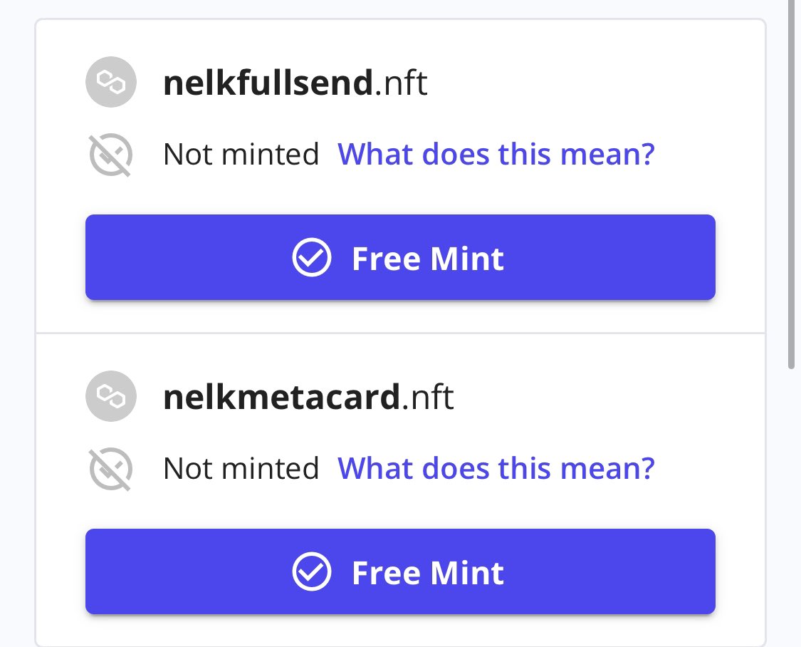 Webception's tweet photo. You guys have made me laugh so many times..... been watching you since day 1... congrats on all the success, unfortunately couldn’t get your NFT, but I got you guys some Nft (Domains) 💎 @nelkboys @KyleForgeard @metacard_ic @NelkBoysPodcast @happydad #NFTs #fullsendnft #nelkboys https://t.co/izUffnMwll
