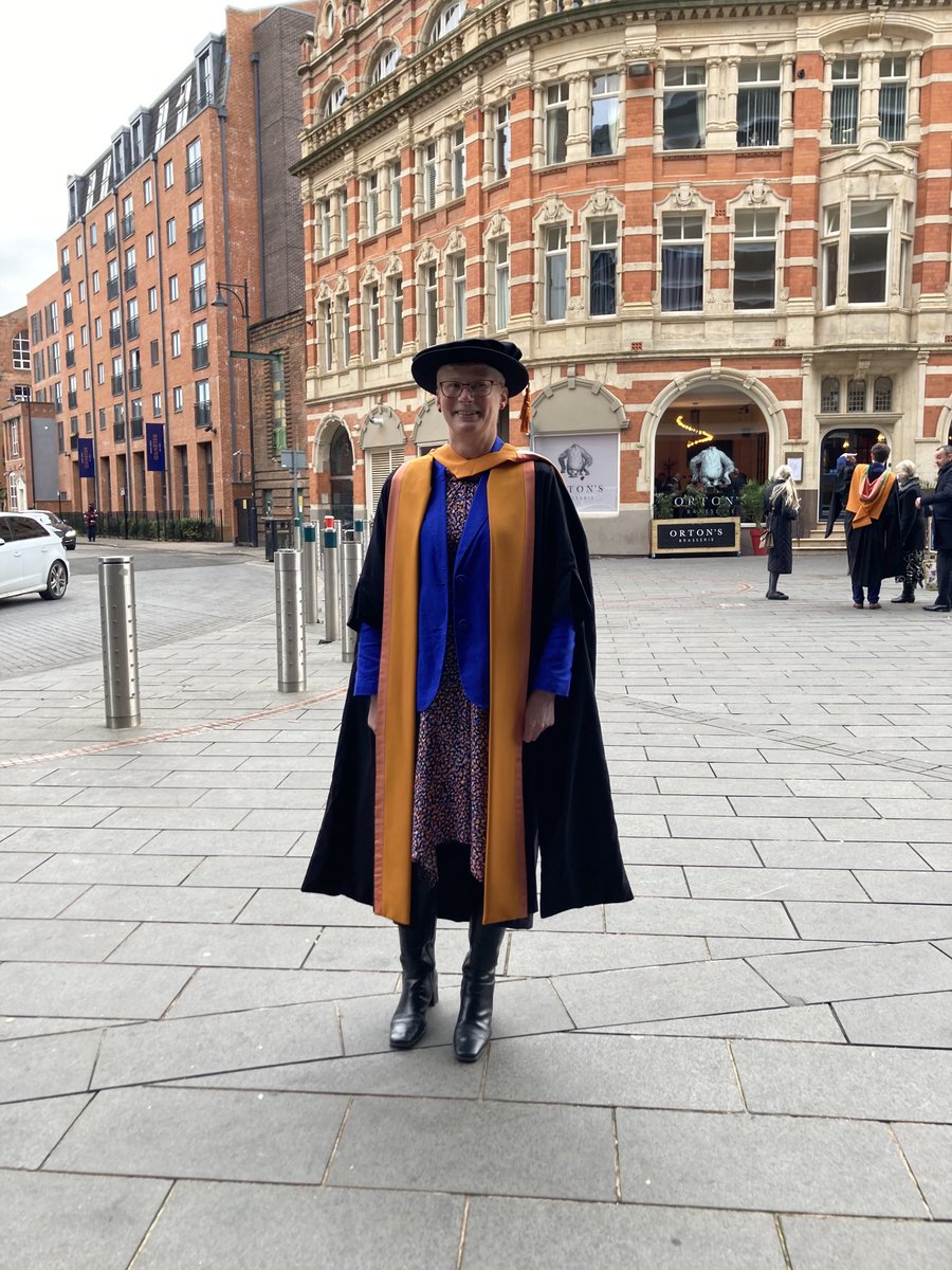 Congratulations to my fabulous friend Dr Jackie Elton on finally being able to have her graduation ceremony today ⁦<a href="/JackieElton2/">Jackie Elton</a>⁩