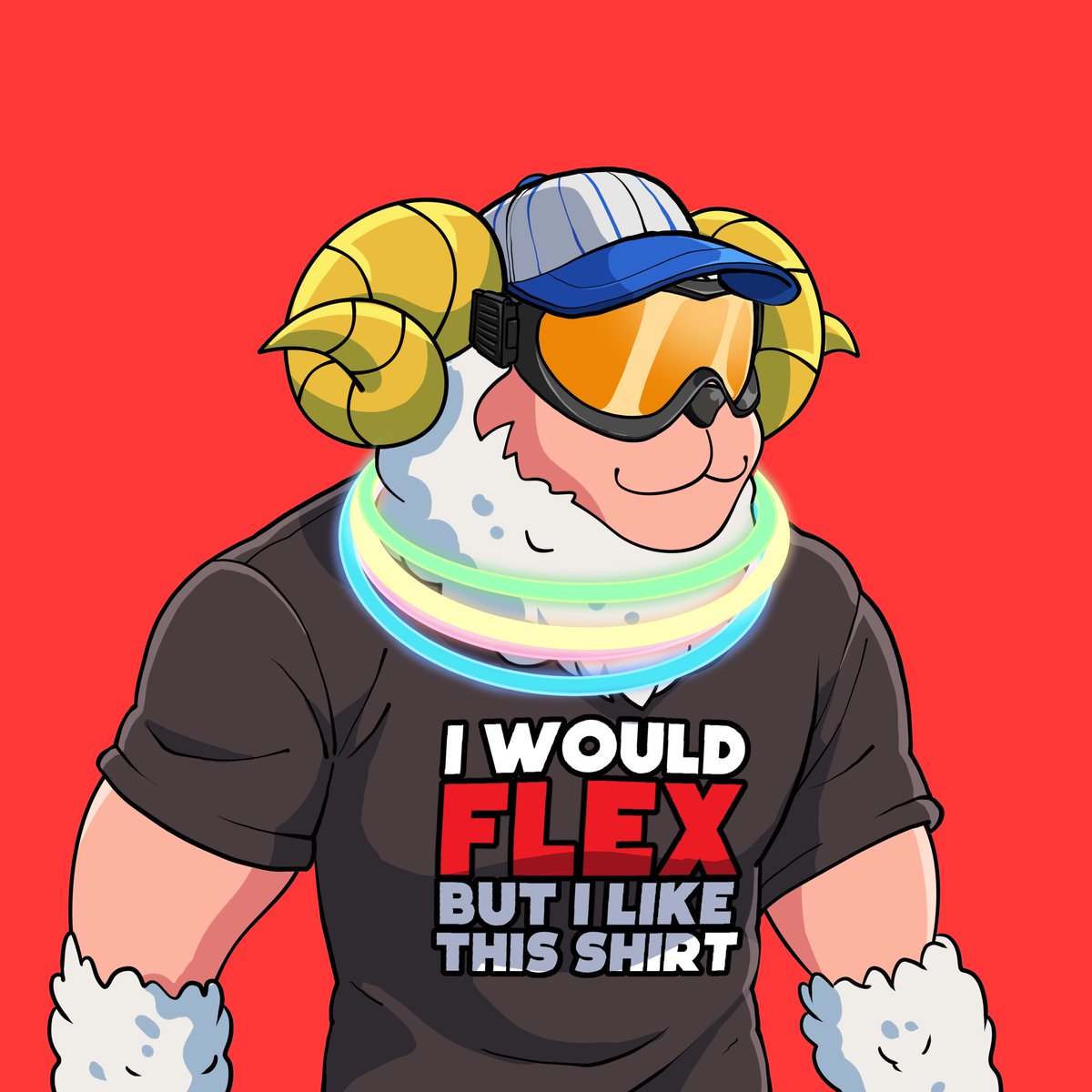 Man this guy has so much drip he has to wear goggles!  #cnft #cnftproject #CNFTCommunity