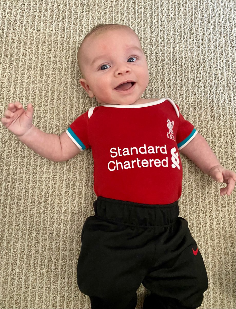 Hey <a href="/espn/">ESPN</a>, Conor’s ready for the match #liverpoolvsarsenal! Go #Liverpool!