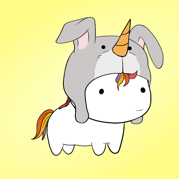 Chubbicorn230's tweet photo. GM frens. This is Chubbicorn #100. He belongs to @steveaoki. Featured on the #aoki1of1 collection with Dim Mak. https://t.co/rc0rE8V2Lk https://t.co/e2iTNRkiRt