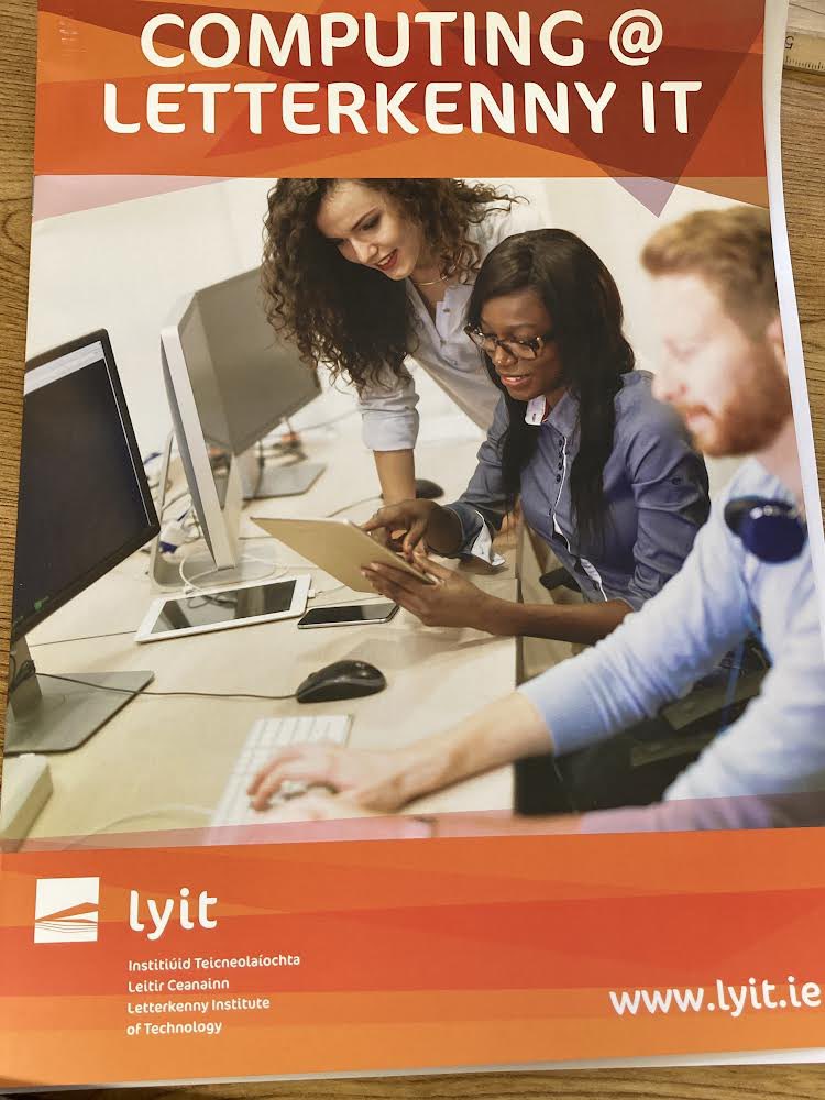 RCSDungloe's tweet image. Leaving Cert Computer Science students had a visit from John Conaghan Department of Computing, LYIT who spoke about all the different computer courses the Technological University offers including the very attractive 3 year Computer Science honours degree! @LYIT @LYITComputing