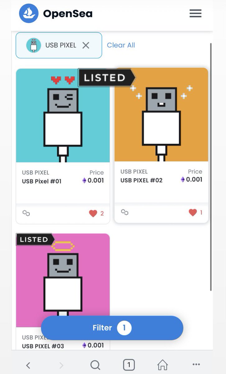 marzmello_'s tweet photo. @simplynft11 USB PIXEL is a Collection NFT project on Polygon Network, he is a USB that has a variety of cute and adorable faces he also uses unique accessories and he is called USB PIXEL the price is only 0.001eth

https://t.co/3BNd0IRNtD https://t.co/SibyycnLsz
