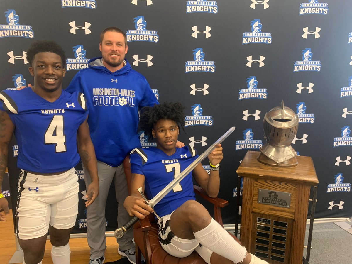 Congrats to <a href="/Blip446/">Jamarquez Tyson</a> &amp; <a href="/quinzaibianjac1/">quinzaibian jackson</a> for receiving offers from St. Andrews University. Thanks to <a href="/StAndrewsFB/">SAU Football</a> for the hospitality and the interest you have in our athletes/program. @WW_TigerFB