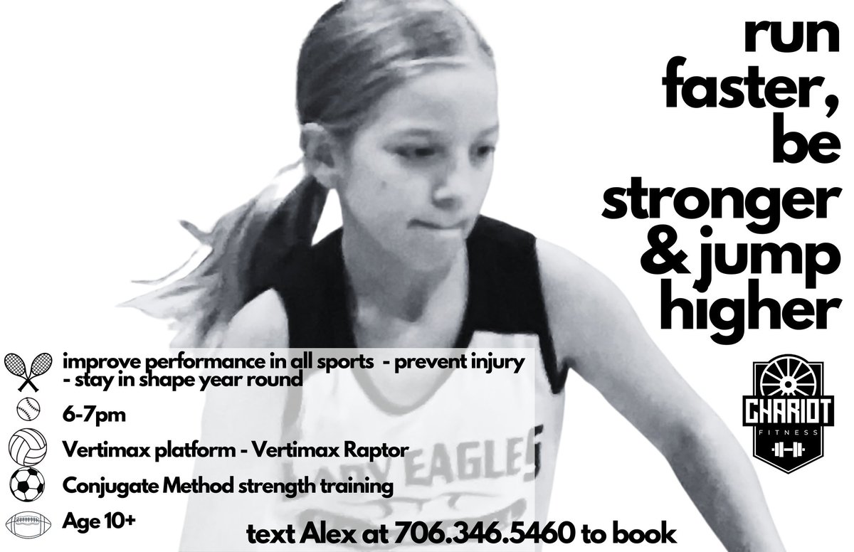 Youth sports performance class tonight at 6pm - mailchi.mp/82be7bf97137/h…